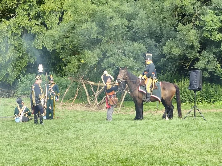 Slag van Waterloo Reinacting (België)